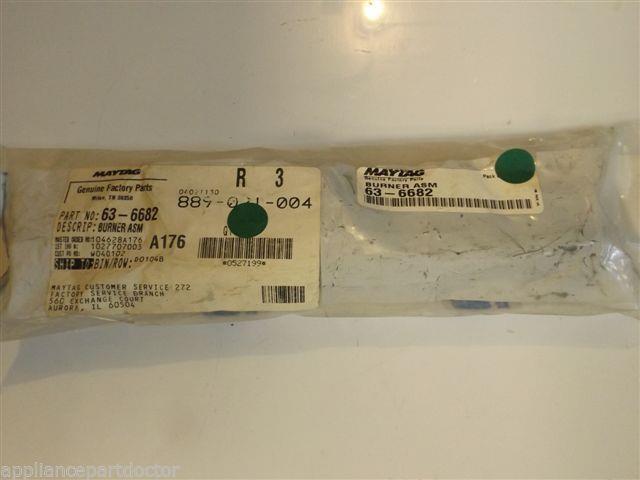 Maytag Gas Dryer 63-6682 BURNER ASM NEW IN BOX Maytag Gas Dryer 63-6682 BURNER ASM NEW IN BOX